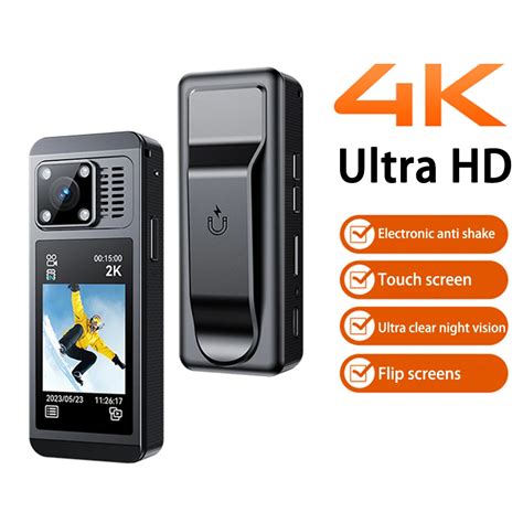 4K-HD-Action-Camera-Portable-Body-Cam-2-Inch-IPS-Screen-Outdoor-Bike ...
