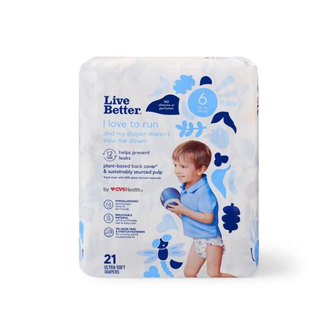 Live Better By CVS Health Diapers Size 6 35 Lbs Pick Up In Store