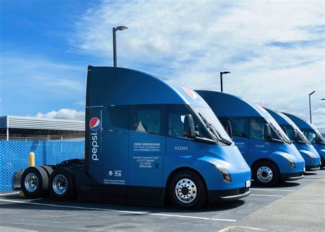 Pepsico Beverages Electric Fleet Is Driving Progress Toward Net Zero