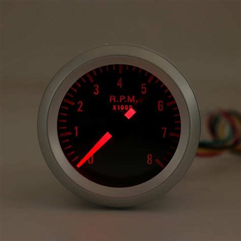 2Inch 52Mm 0 8000 Rpm Rev Tacho Gauge Auto Toerent Grandado