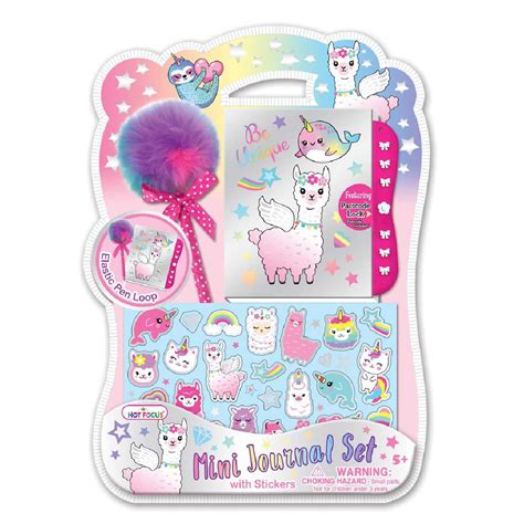 Juego de Mini Diario Amigos Mágicos Hot Focus