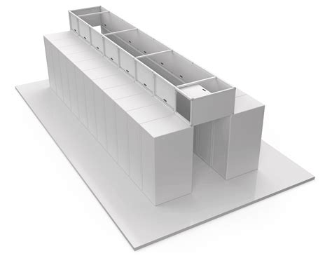 Standing Hot Aisle Containment Enoc System