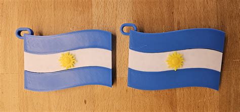 Free STL file Emoji Argentinian flag 🇦🇷 ・3D printable object to ...