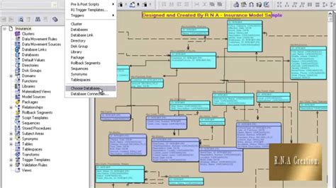 Erwin Data Modeler Forward Engineering To Oracle 10g Youtube