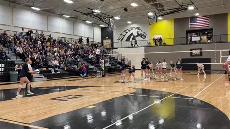 Volleyball Quarterfinal Highlights Pewamo Westphalia 3 Monroe Smcc 1