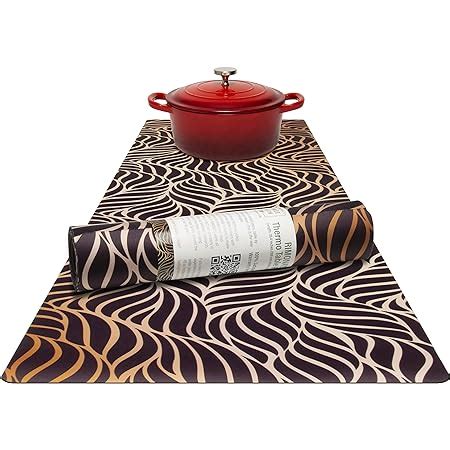 Amazon Rimona S Thermo Heat Resistant Table Runner And Trivet For