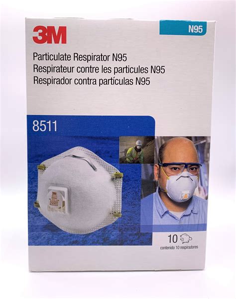 3m 8511 Respirator N95 Cool Flow Valve 10 Pack For Sale Bernie Thacker