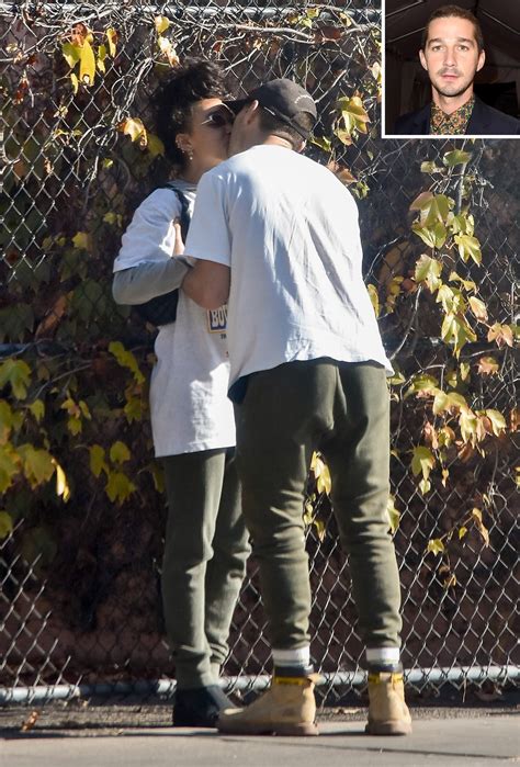 Shia Labeouf Shares A Kiss With Fka Twigs In La After Being Spotted