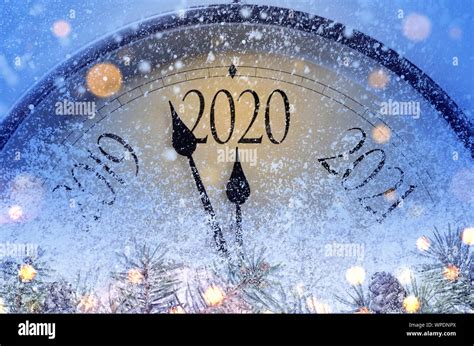 Countdown to midnight Stock Photo - Alamy