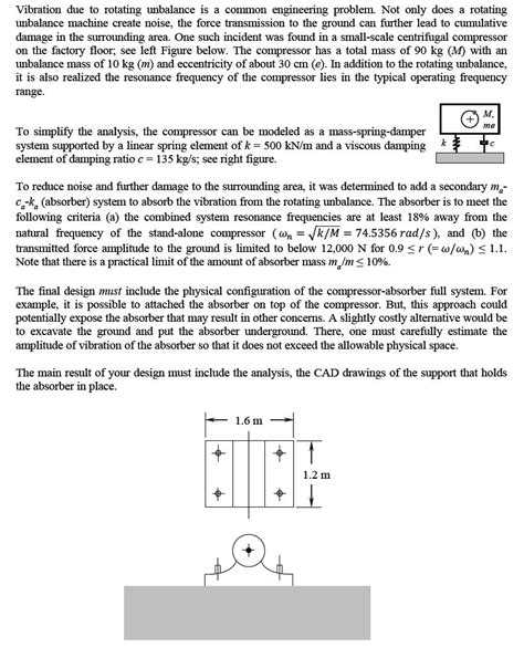 Vibration Due To Rotating Unbalance Is A Common