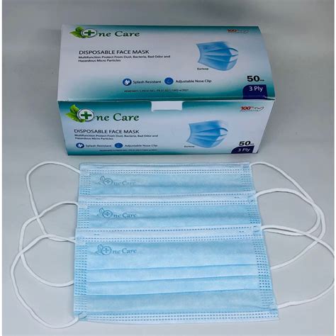 Jual Masker Ply Onecare Embos Earloop Kemenkes Isi Pcs Ready One