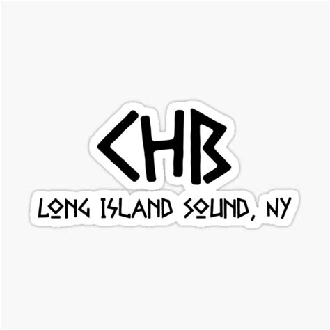 "CHB" Sticker for Sale by katemcdonnell99 | Redbubble