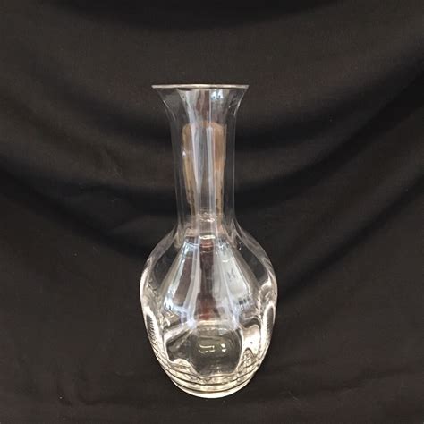 Wedgwood Decanter Vintage Crystal Glass Wine Carafe Etsy