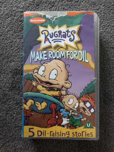 Rugrats Make Room For Dil Vhs Video Tape New Eur Picclick Fr