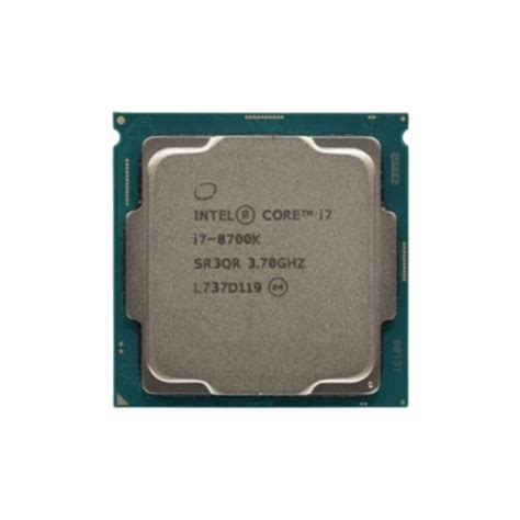 Uproc011 Used Core I7 8700k 8th Gen Processor