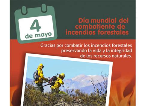 Imágenes Alusivas Al Día Internacional Del Combatiente De Incendios Forestales Para Compartir Y