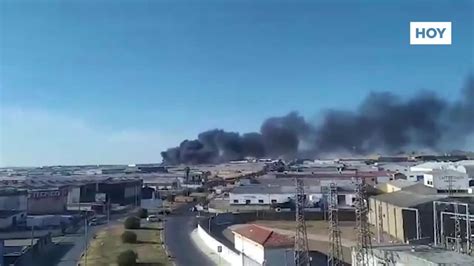 Incendio En Una Nave Del Pol Gono Industrial El Nevero Hoy