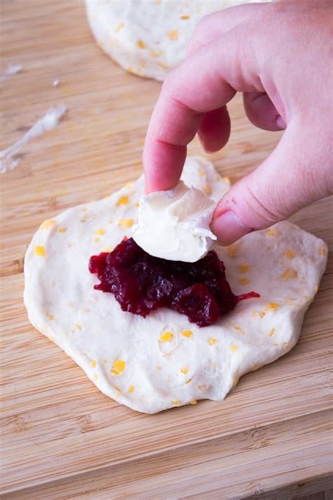 Cranberry And Brie Filled Biscuits Laughing Spatula