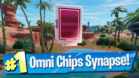 Collect Omni Chips At Synapse Station Location Fortnite Youtube