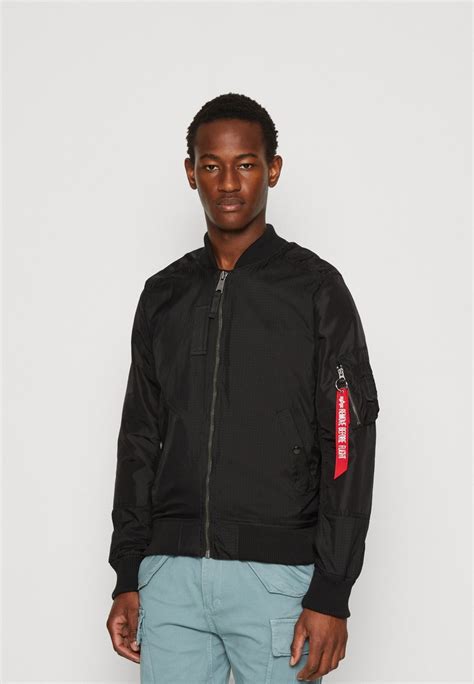 Alpha Industries Ma 1 Bomber Jacket Black Zalandoie