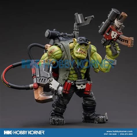 IN STOCK JOYTOY 1 18 Scale JT2894 Warhammer 40 000 Ork Kommandos Nob