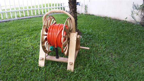 Suporte Para Mangueira Hose Reel Constru Do Duas Calotas De