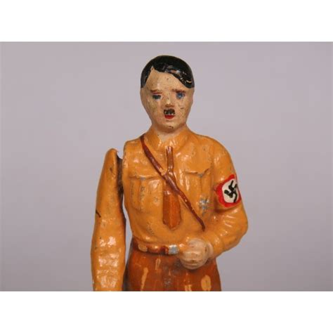 La Figura De Adolf Hitler En Uniforme Marr N Temprano Con Mano En