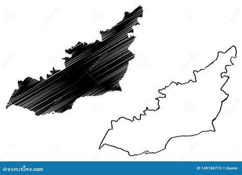 Lahij Governorate Governorates Of Yemen Republic Of Yemen Map Vector