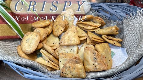 Crispy Namak Pare Namak Pare Nimki Tea Time Snacks Easy To Make