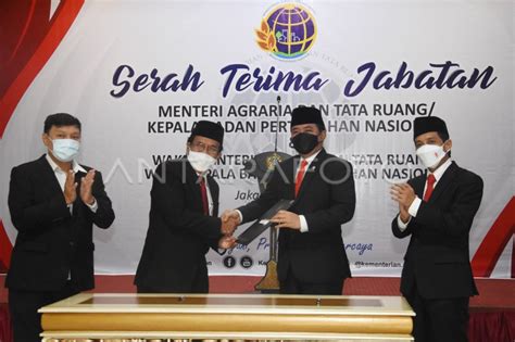 Sertijab Menteri Atr Kepala Bpn Antara Foto