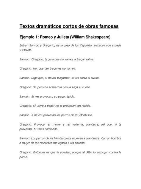 Texto Dramático Corto Ejemplo Partes De Un Guion De Teatro Tramody Yani Utami