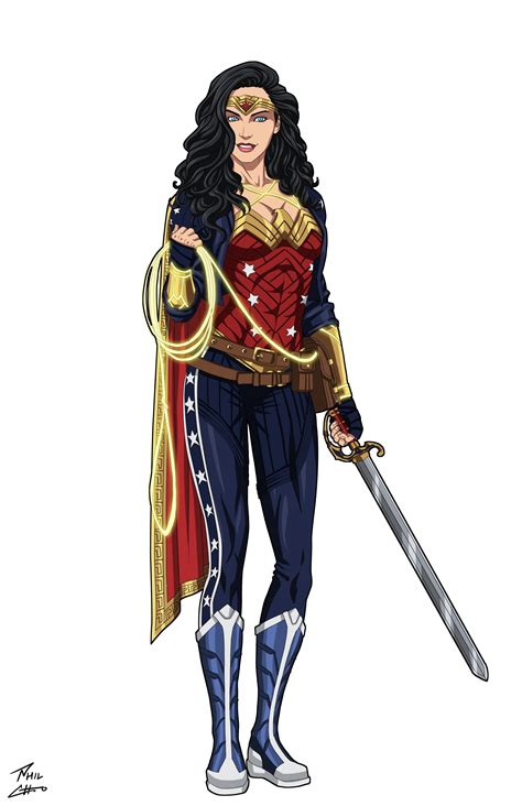 Wonder Woman Earth 27 Commission — Phil Cho