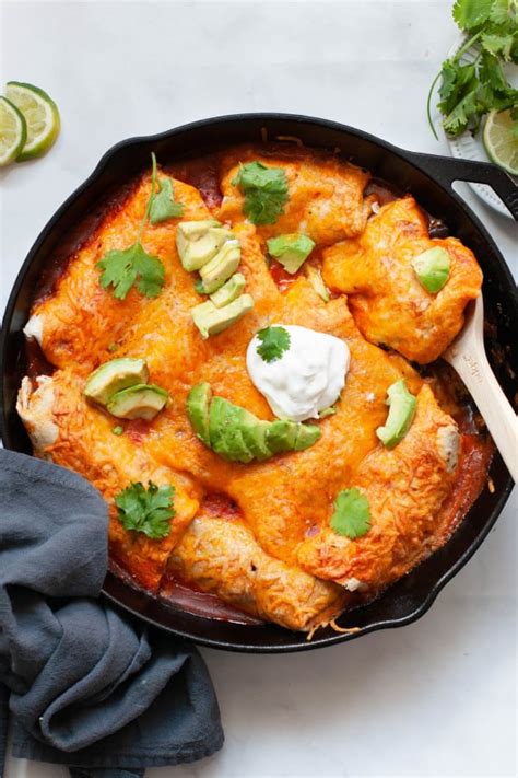 Healthy Turkey Enchiladas Erin Lives Whole