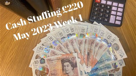 Week 1 May 2023 Cash Stuffing 220 Uk Cash Budgeter Sinking Funds