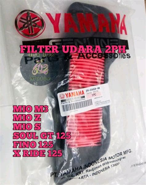 FILTER UDARA YAMAHA 2PH MIO M3 MIO Z MIO S SOUL GT 125 FINO 125