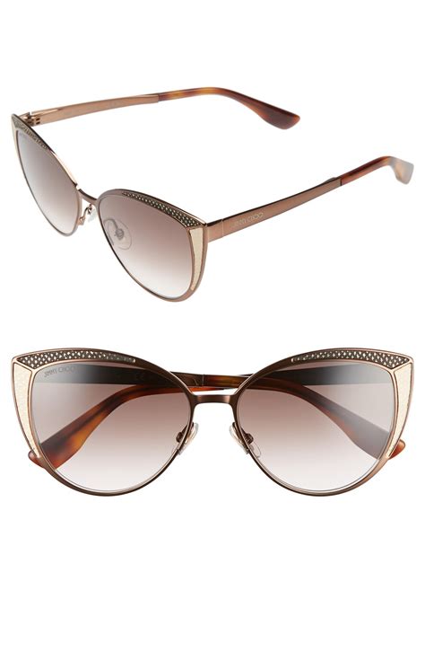 Jimmy Choo 56mm Cat Eye Sunglasses Nordstrom