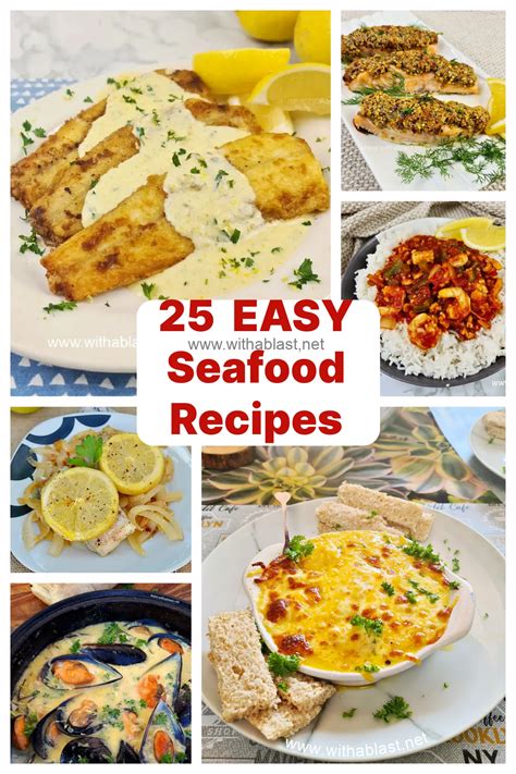 25 Seafood Recipes | With A Blast