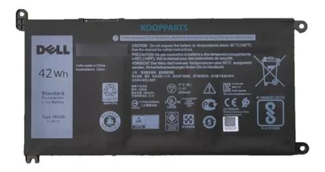 Bateria Dell Inspiron 15 3584 P85f P85f001 42wh 114v Com Nf Mercadolivre