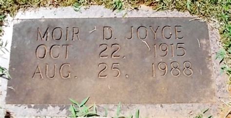 Moir Davis Joyce 1915 1988 Mémorial Find a Grave