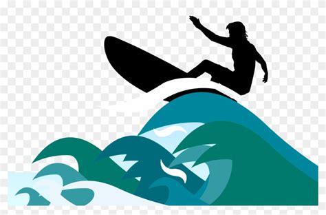 Surfboard Silhouette Vector at Vectorified.com | Collection of ...