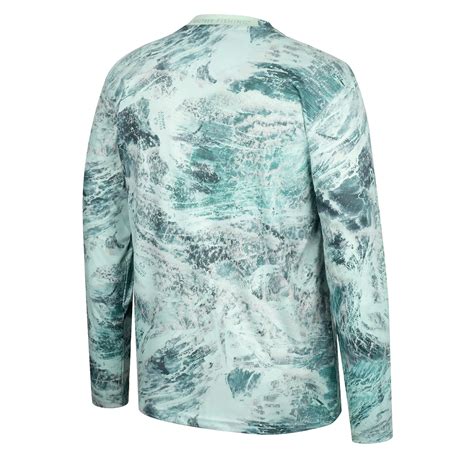 Realtree Men's Gulf Stream Performance Fishing Long Sleeve Shirt