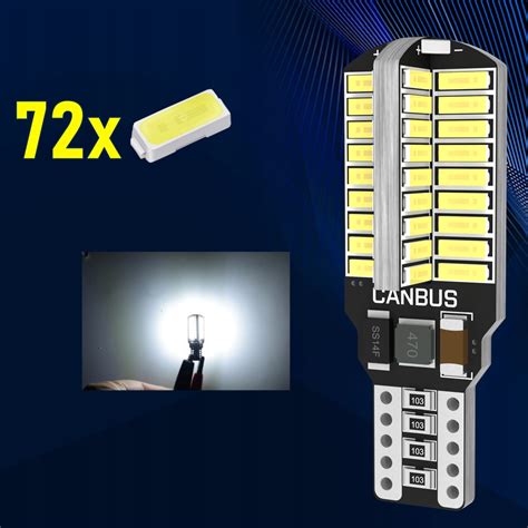 Żarówka Led W16W T15 Canbus Wstecznego 72 Led Smd SKLEPLEDYPL