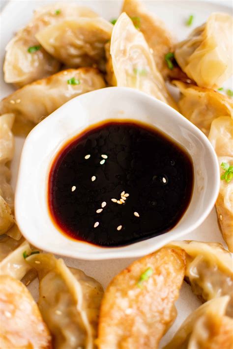 Gyoza Dipping Sauce The Forked Spoon