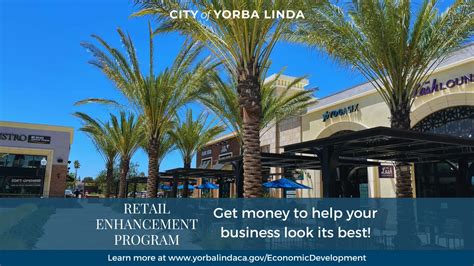 City Of Yorba Linda On Twitter The City S Retail Enhancement Program