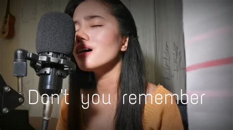 Don T You Remember Adele Cover By Jenny Youtube