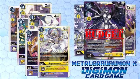 Digimon Tcg Ordinemon Bt Deck Econ Mico Y Bastante Divertido Youtube