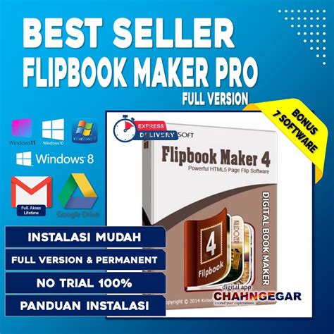 Jual Kvisoft Flipbook Maker Pro Full Lisensi Lifetime Software