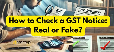 How To Check A Gst Notice Real Or Fake E Startupindia