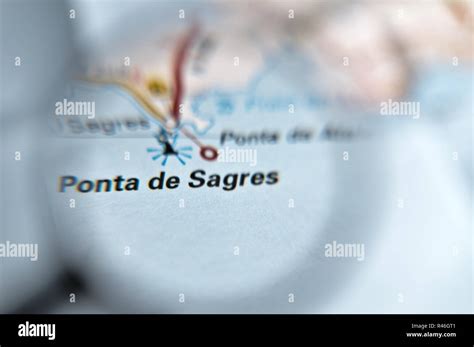 Sagres portugal map hi-res stock photography and images - Alamy