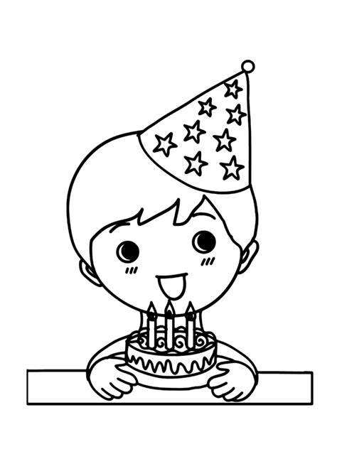 Desenhos Para Colorir Menino